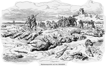 døde danske soldater Dybbøl 1864