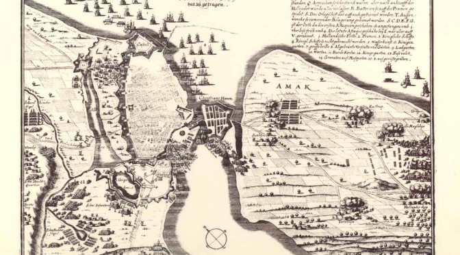 Vartov skanse på Trianglen i 1659