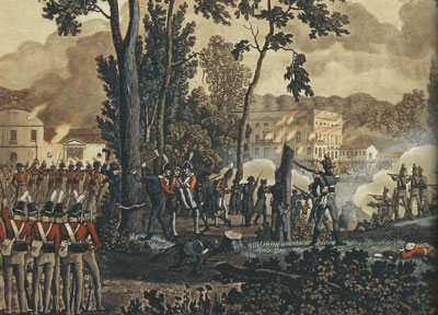 Justinenborg i Classens Have 1807